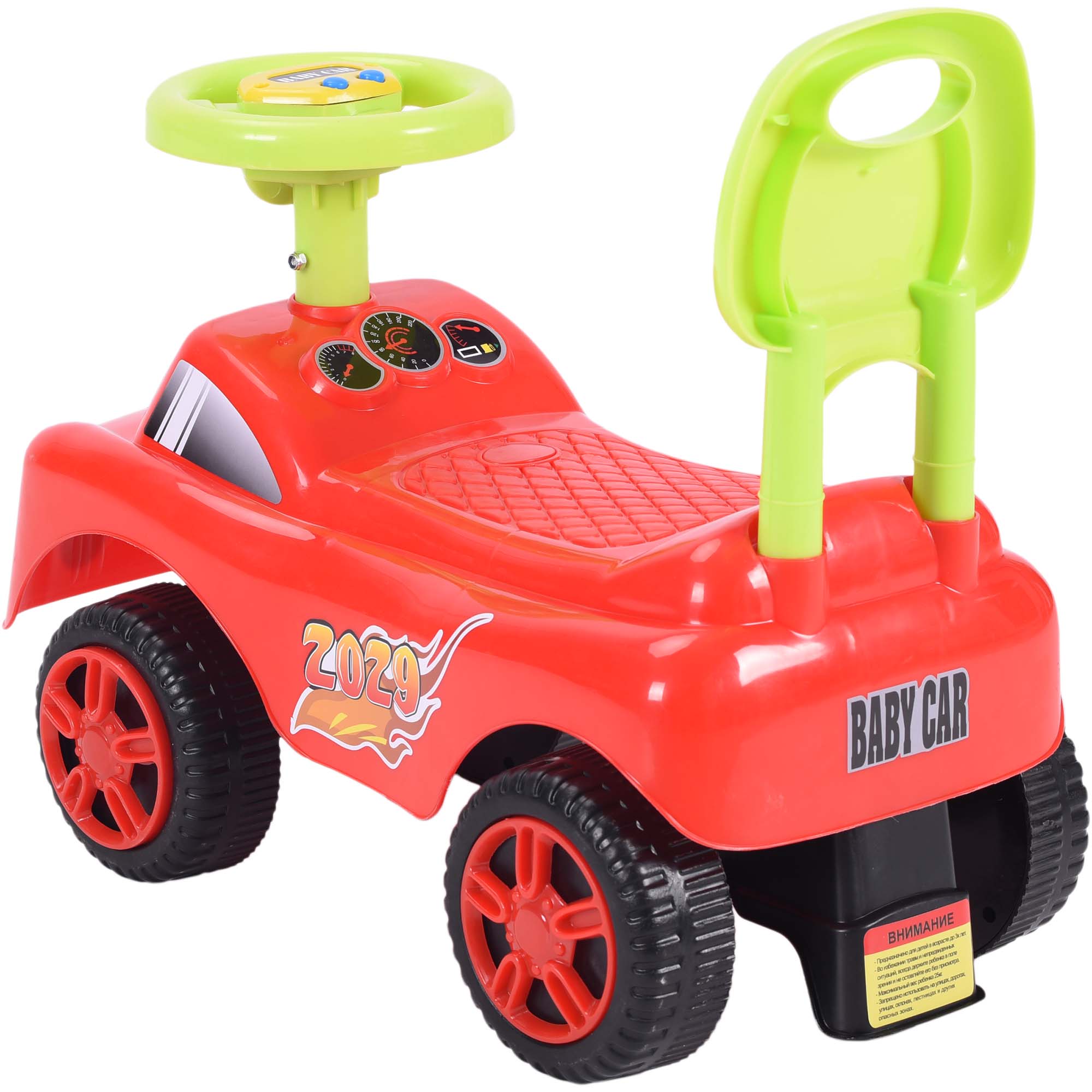 Пушкар Sevillababy Baby car красный - фото 5