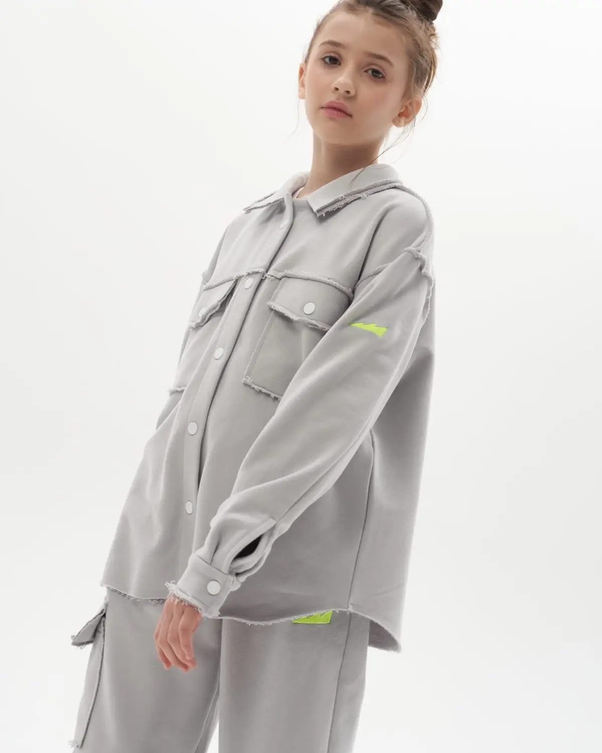 Рубашка Nikasport G7LDY51-GRY - фото 1