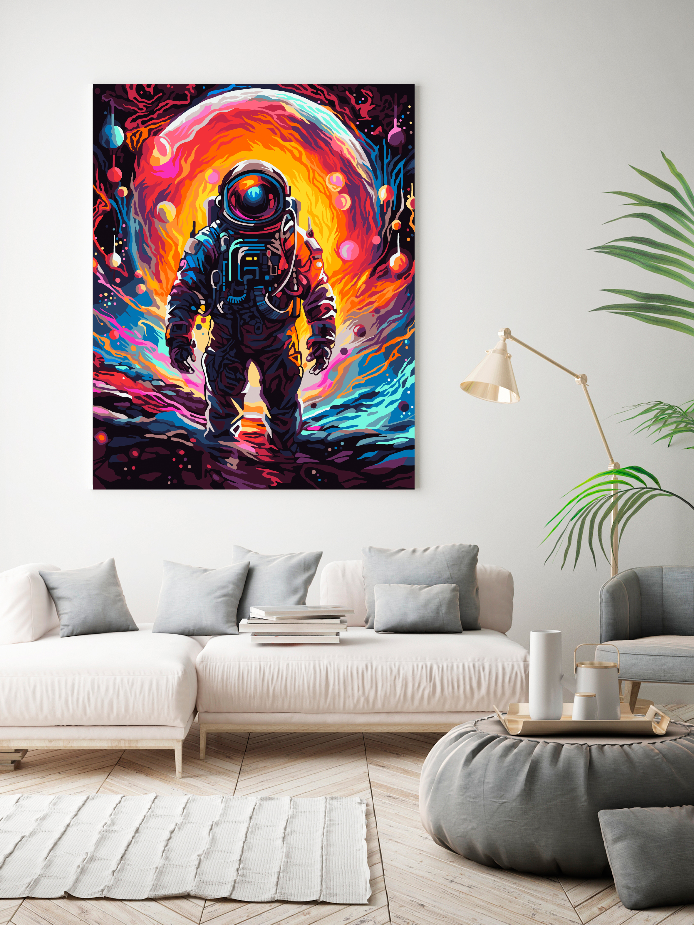 Картина по номерам Art sensation На Марсе в ассортименте - фото 3
