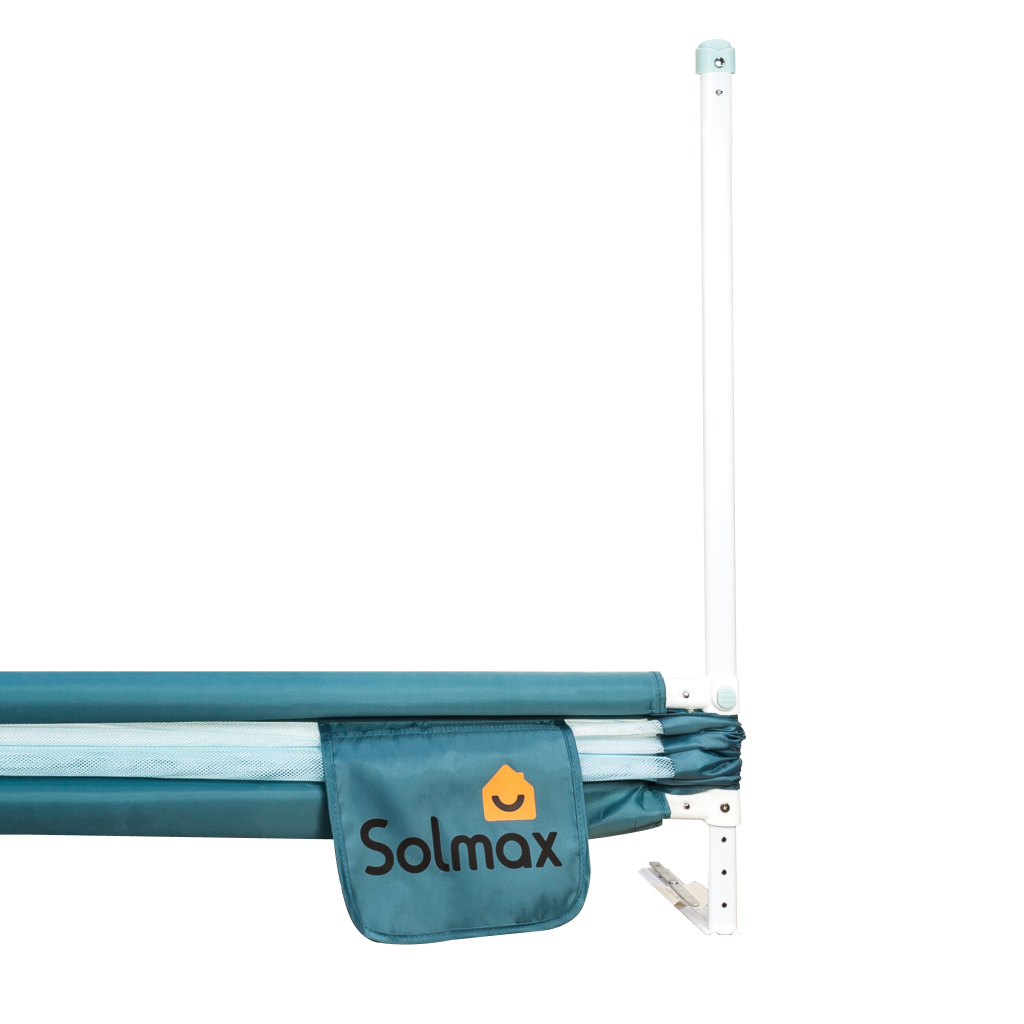 Защитный барьер для кровати Solmax 160 см изумрудный - фото 10