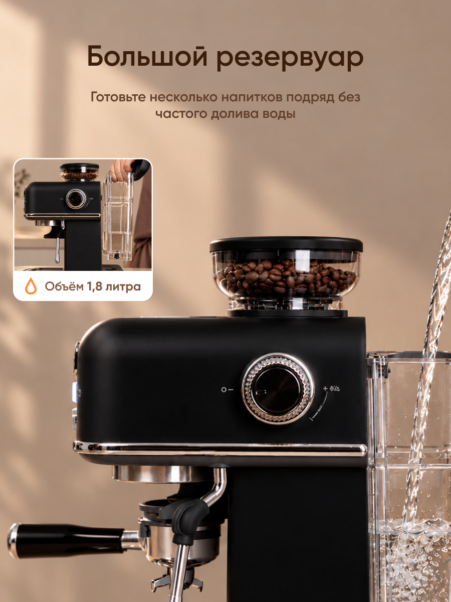 Кофемашина рожковая HALMAN CFE3 - фото 11