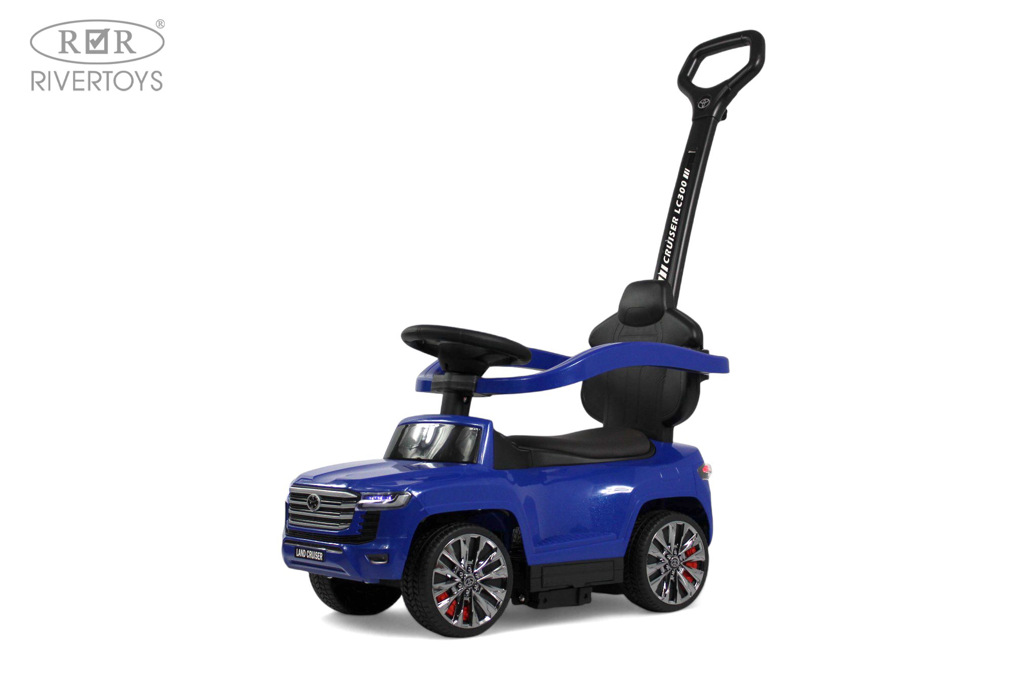 Электромобиль RIVERTOYS Toyota Z002ZZ-A-BLUE С пультом ДУ - фото 5