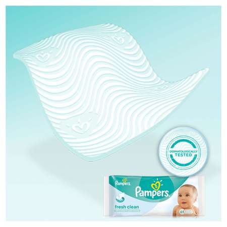 Влажные салфетки Pampers Fresh Clean 4 упак. 64 шт.
