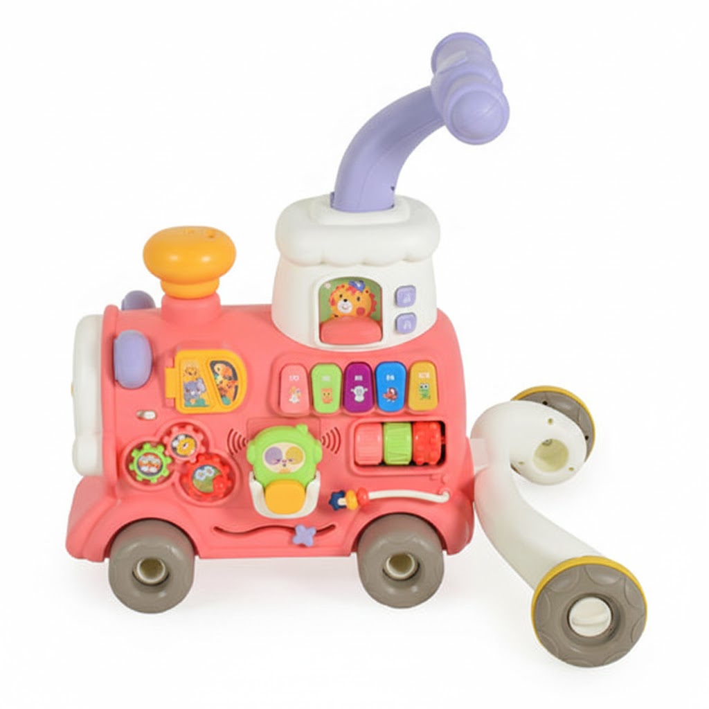 Каталка LANSI WORLD розовый - фото 10