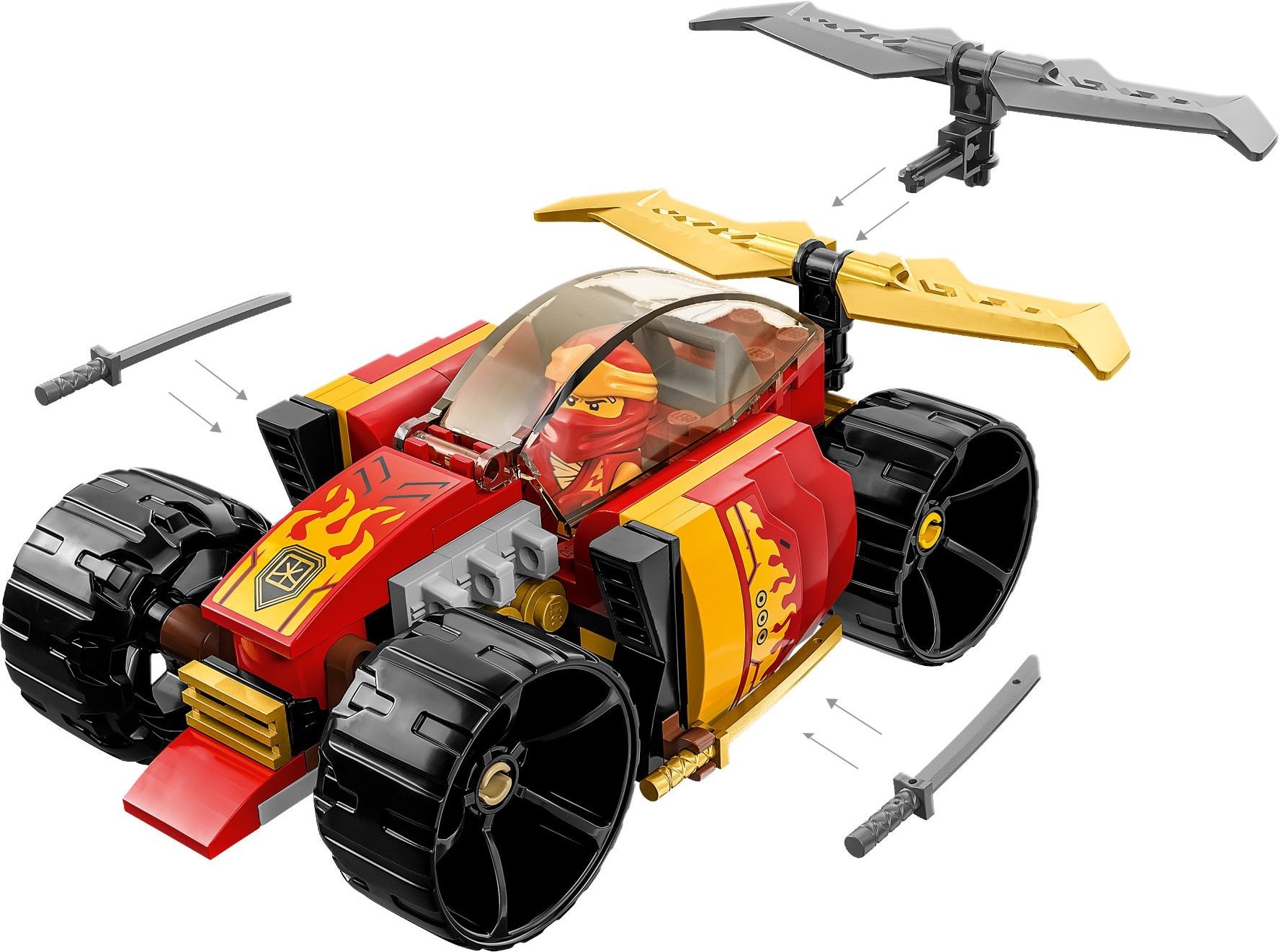 Конструктор LEGO NINJAGO 71780 94 дет. - фото 3