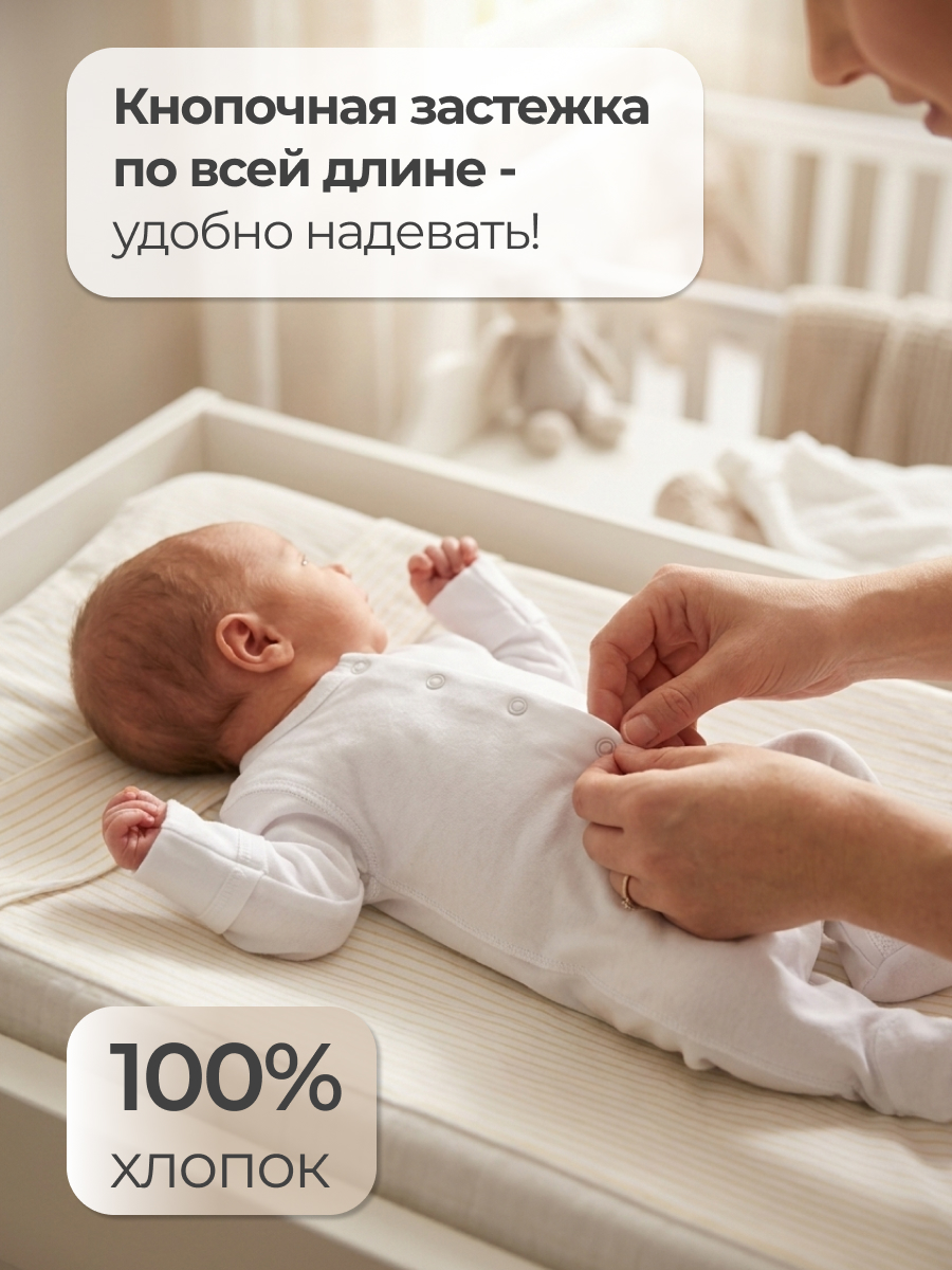 Комбинезон для недоношенных Эскимо 50-437 - фото 2
