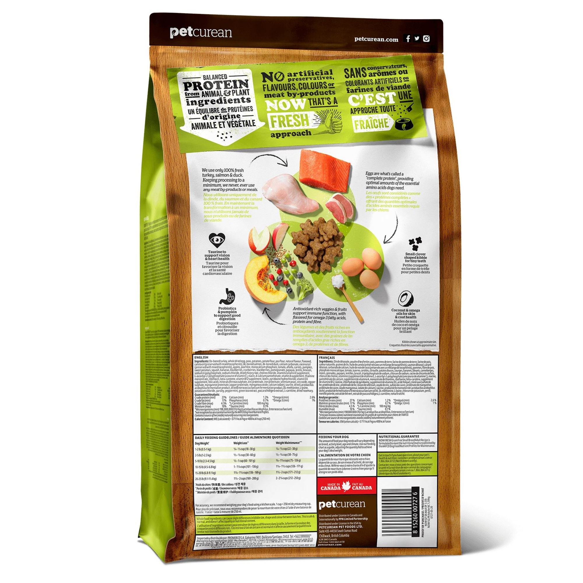 Корм для собак Now Fresh 9.98кг малых пород беззерновой индейка-утка-овощи - фото 2