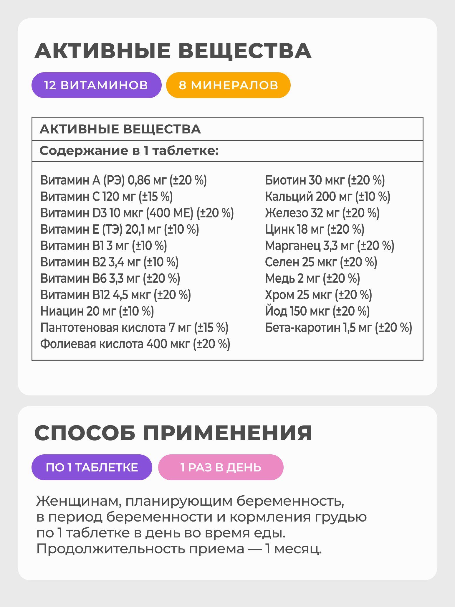 Витаминный комплекс VITAMIR multivit - фото 3