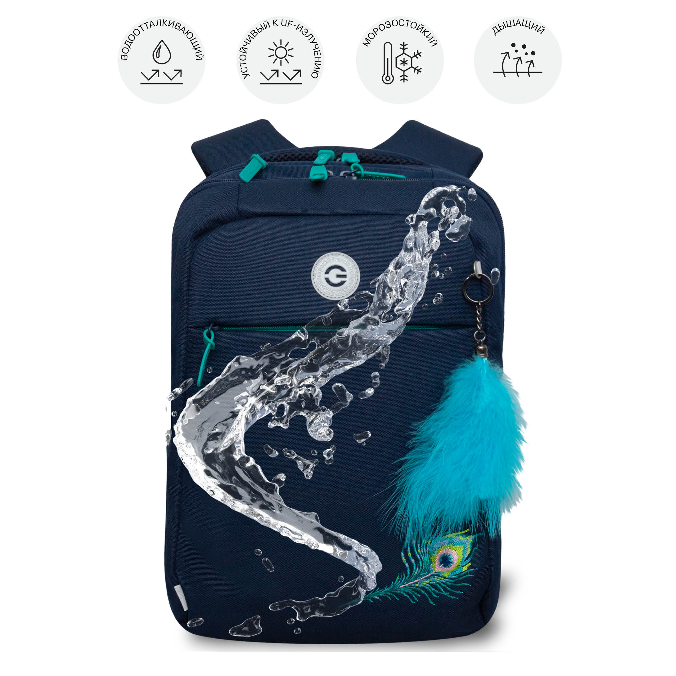 Рюкзак Grizzly для девочки - фото 8