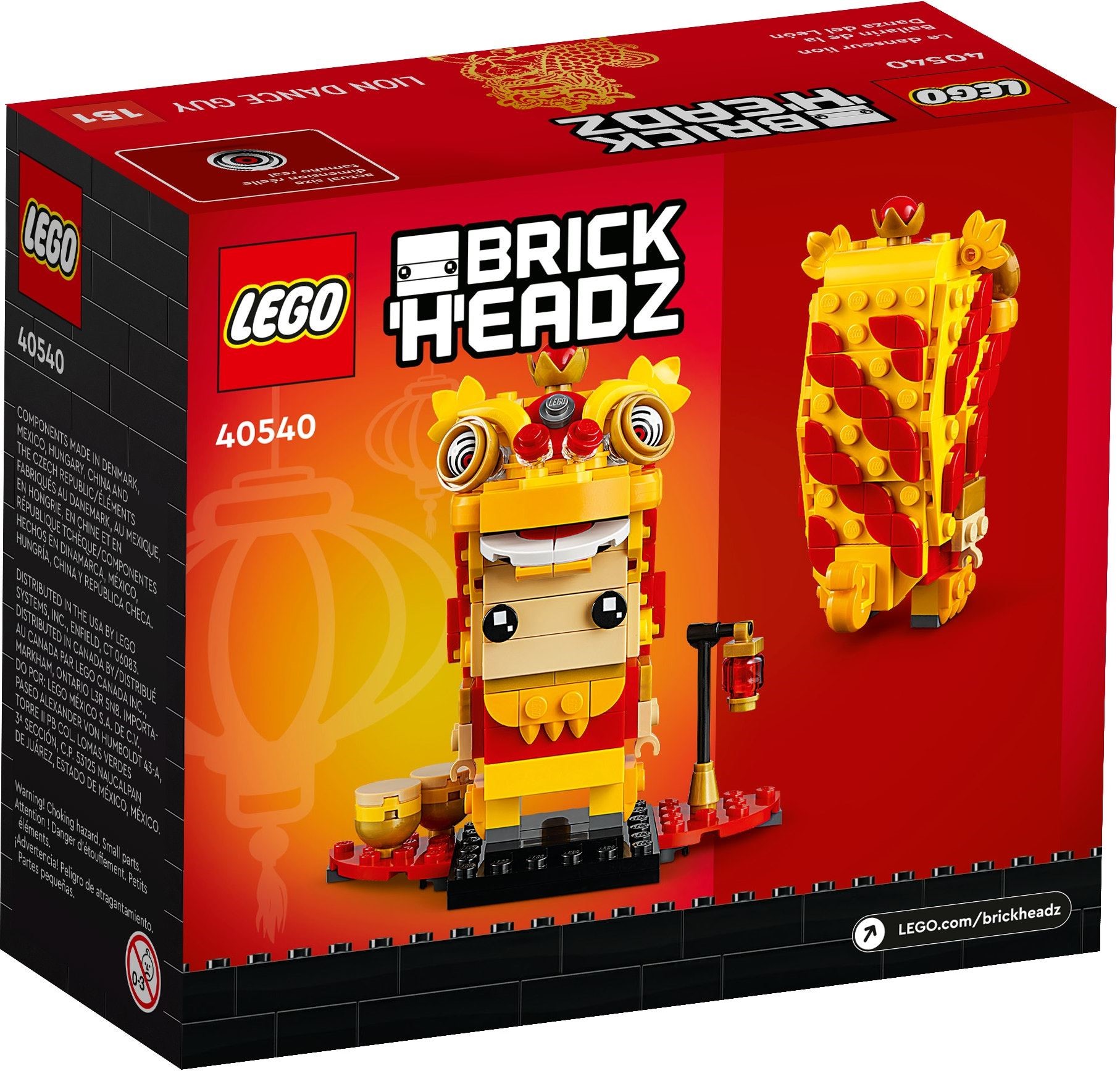 Конструктор LEGO BrickHeadz 40540 239 дет. - фото 1