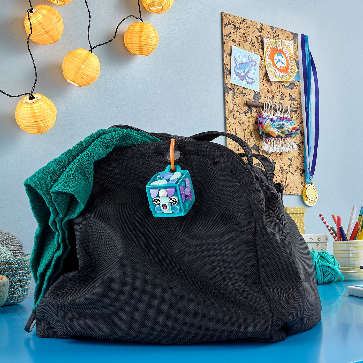 Конструктор LEGO DOTS Брелок Нарвал - фото 11