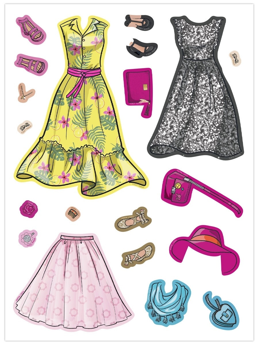 Магнит PRIORITY Переодевашка Барби - фото 3