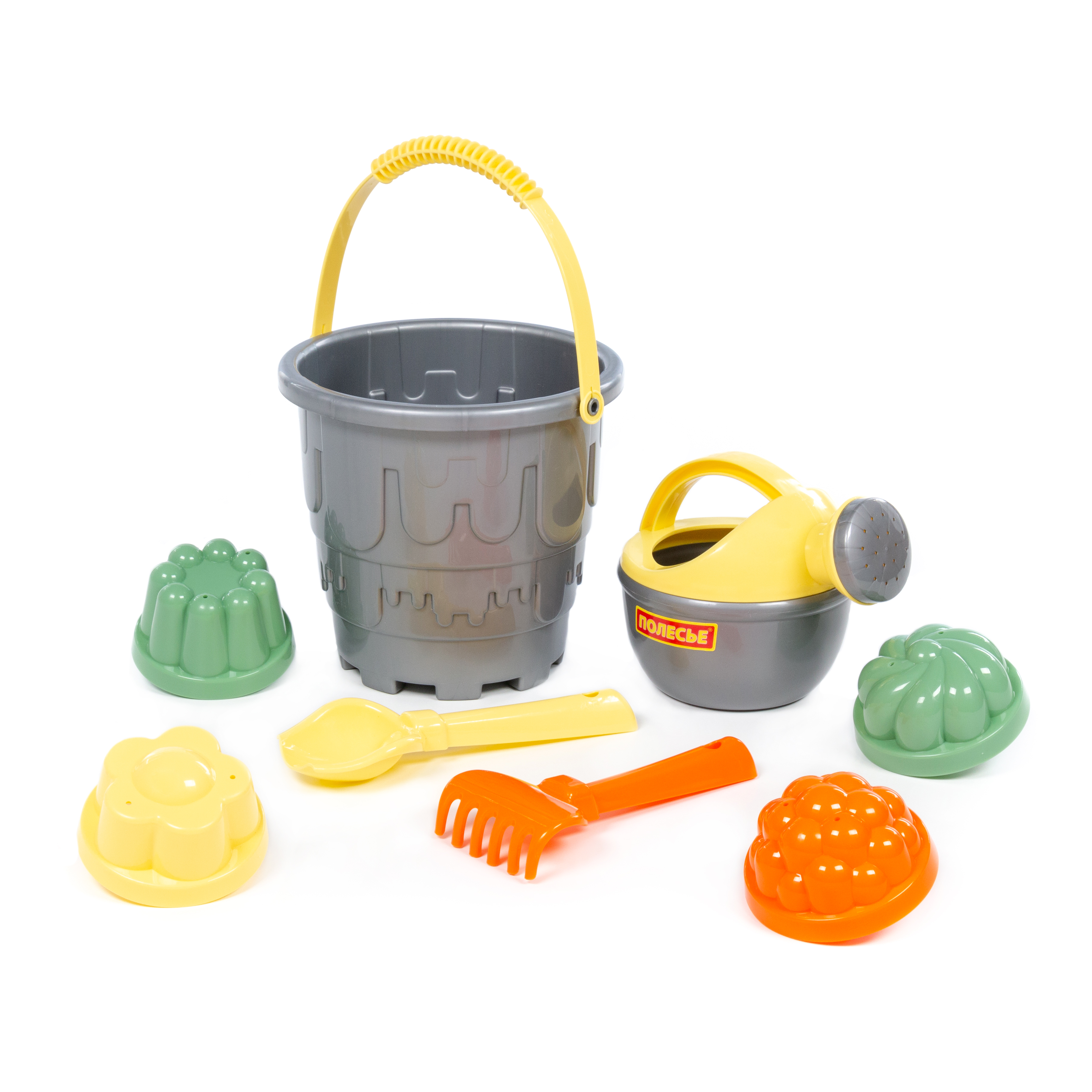 Песочный набор Полесье серый 1 предм. - фото 4