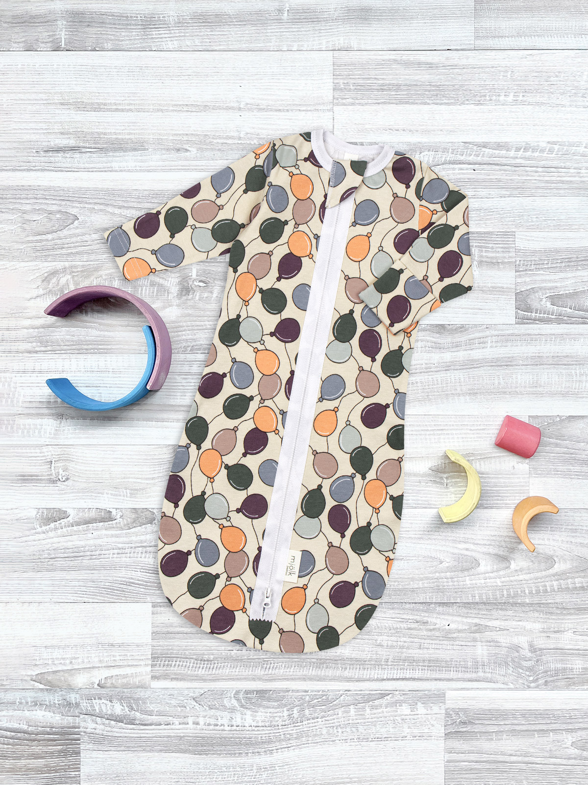 Конверт в коляску Mjolk бежевый - фото 1