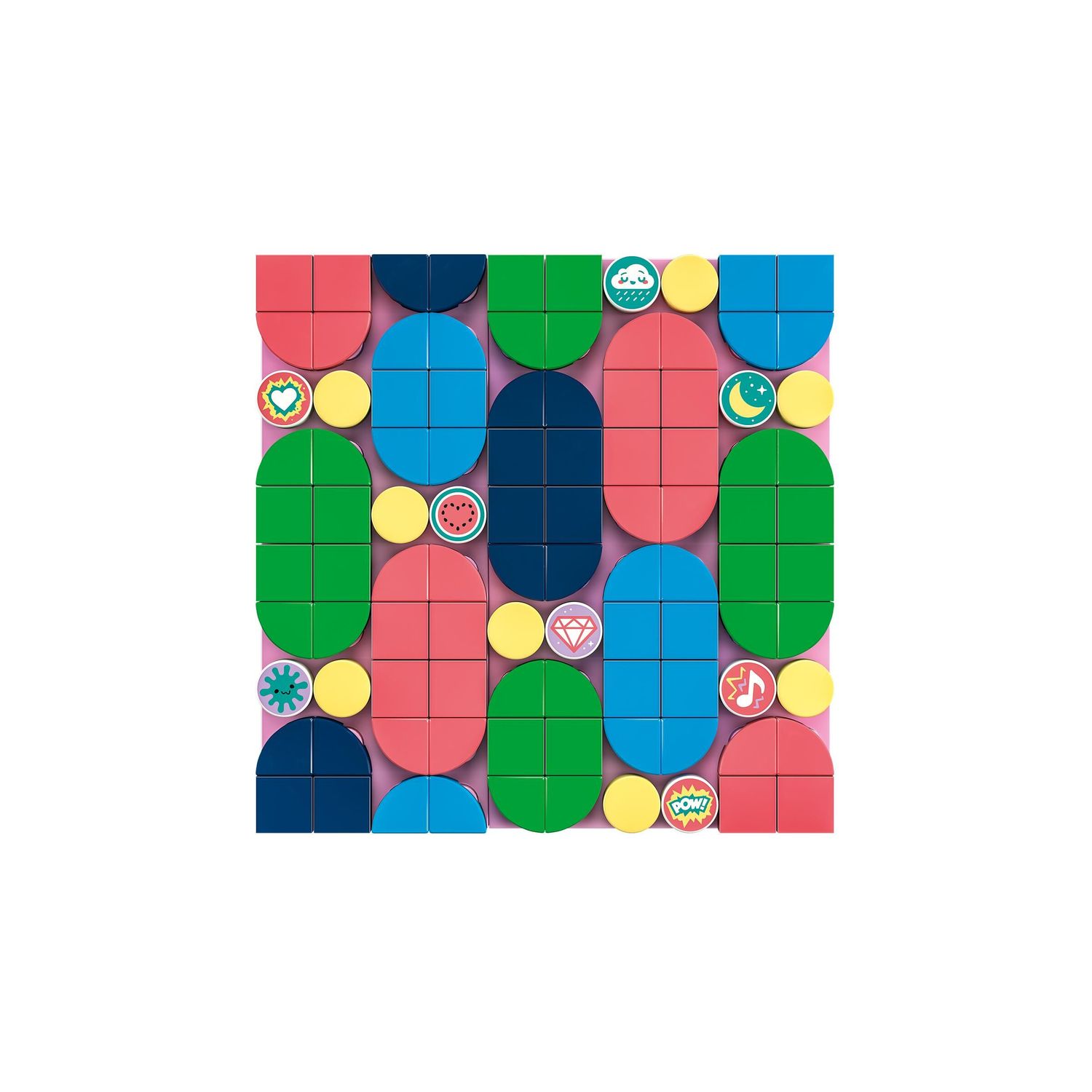 Конструктор LEGO DOTS Пластины и дотсы блочный - фото 5