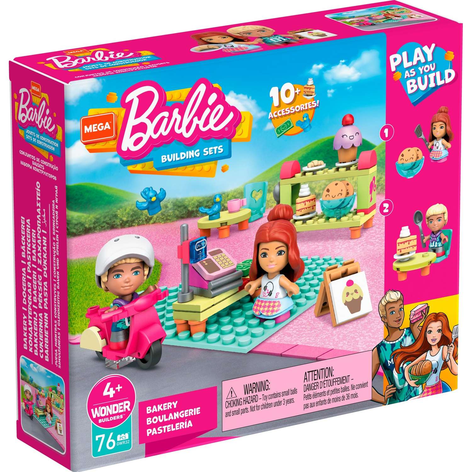 Конструктор Mega Construx Barbie Дорожное путешествие в ассортименте - фото 7