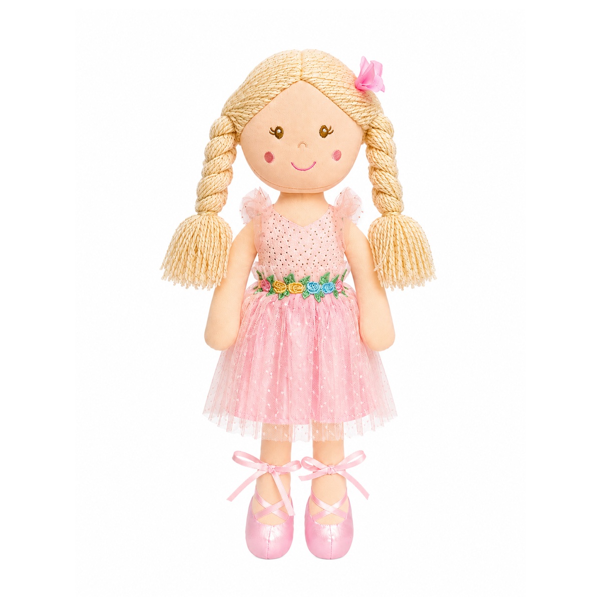 Мягкая игрушка Maxitoys Кукла Полли с косичками - фото 1