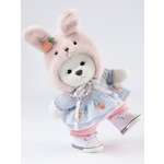 Мягкая игрушка TeddyTales Медвежонок в шапочке-зайке M