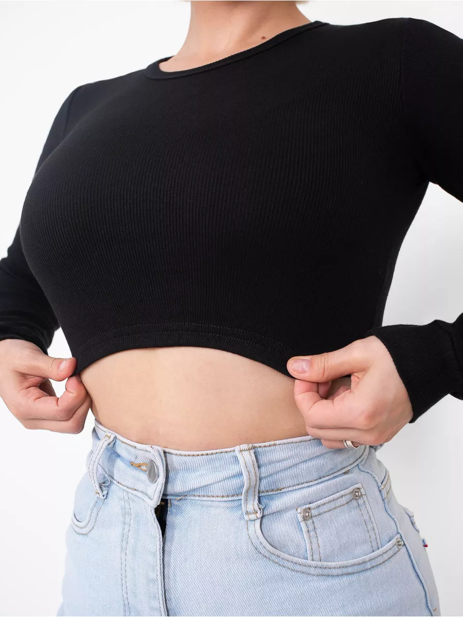 Топ-лонгслив MY BUY MB6374Ч - фото 14