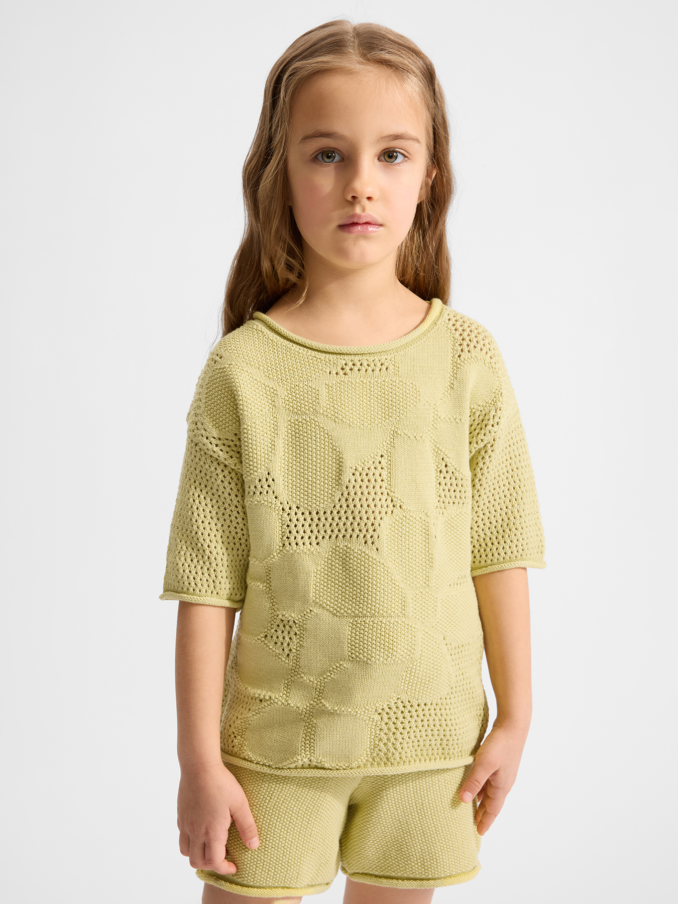 Футболка и шорты Happy Baby 88595-1_light-green - фото 1