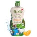 Средство для мытья посуды и овощей Bio Mio Bio-Care Мандарин Хлопок 450мл