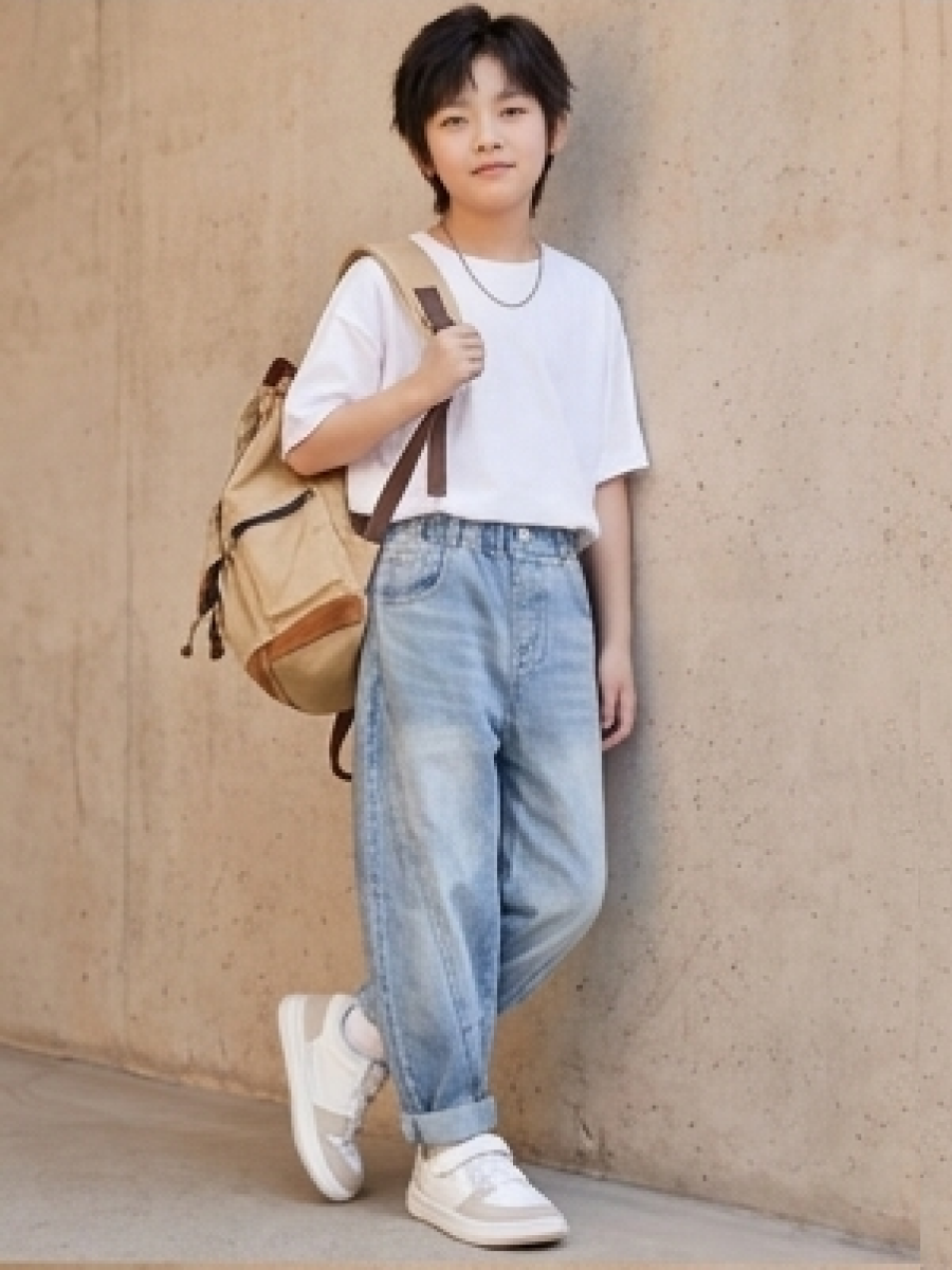 Джинсы Artcher kids Jeans0018Голубые - фото 7