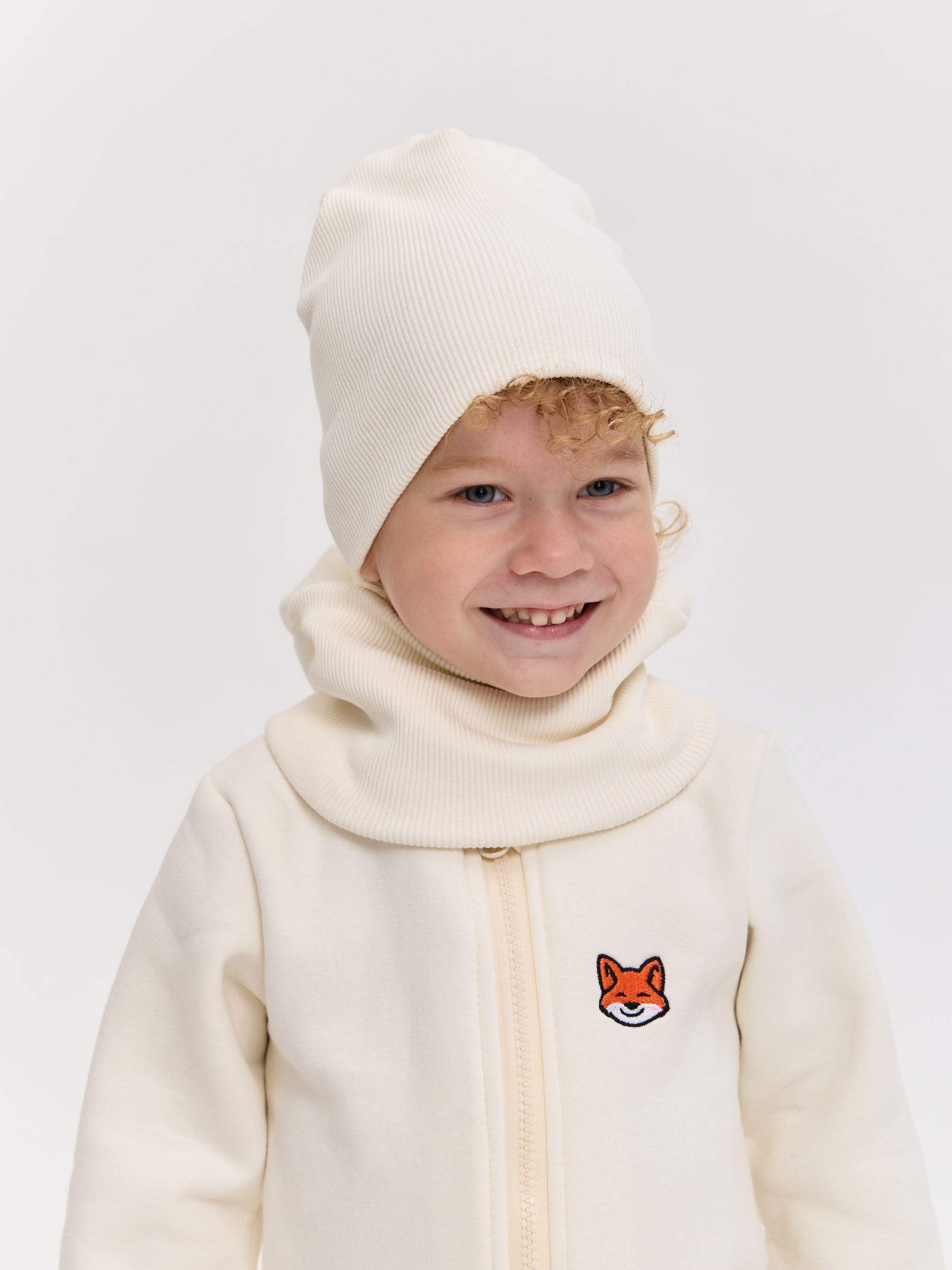 Комбинезон Лапушка 5055ф молочный - фото 30