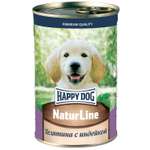 Корм для щенков Happy Dog телятина с индейкой 410г