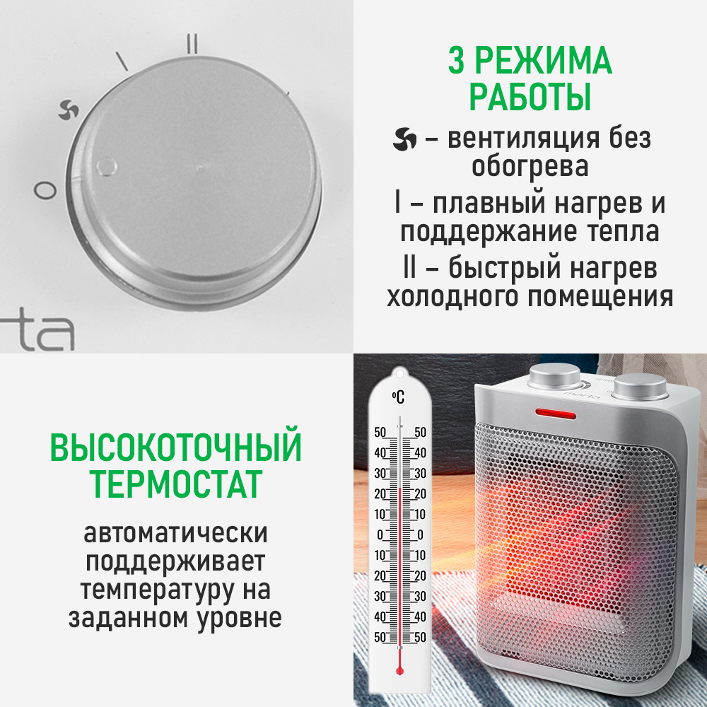 Тепловентилятор MARTA MT-2524 - фото 2