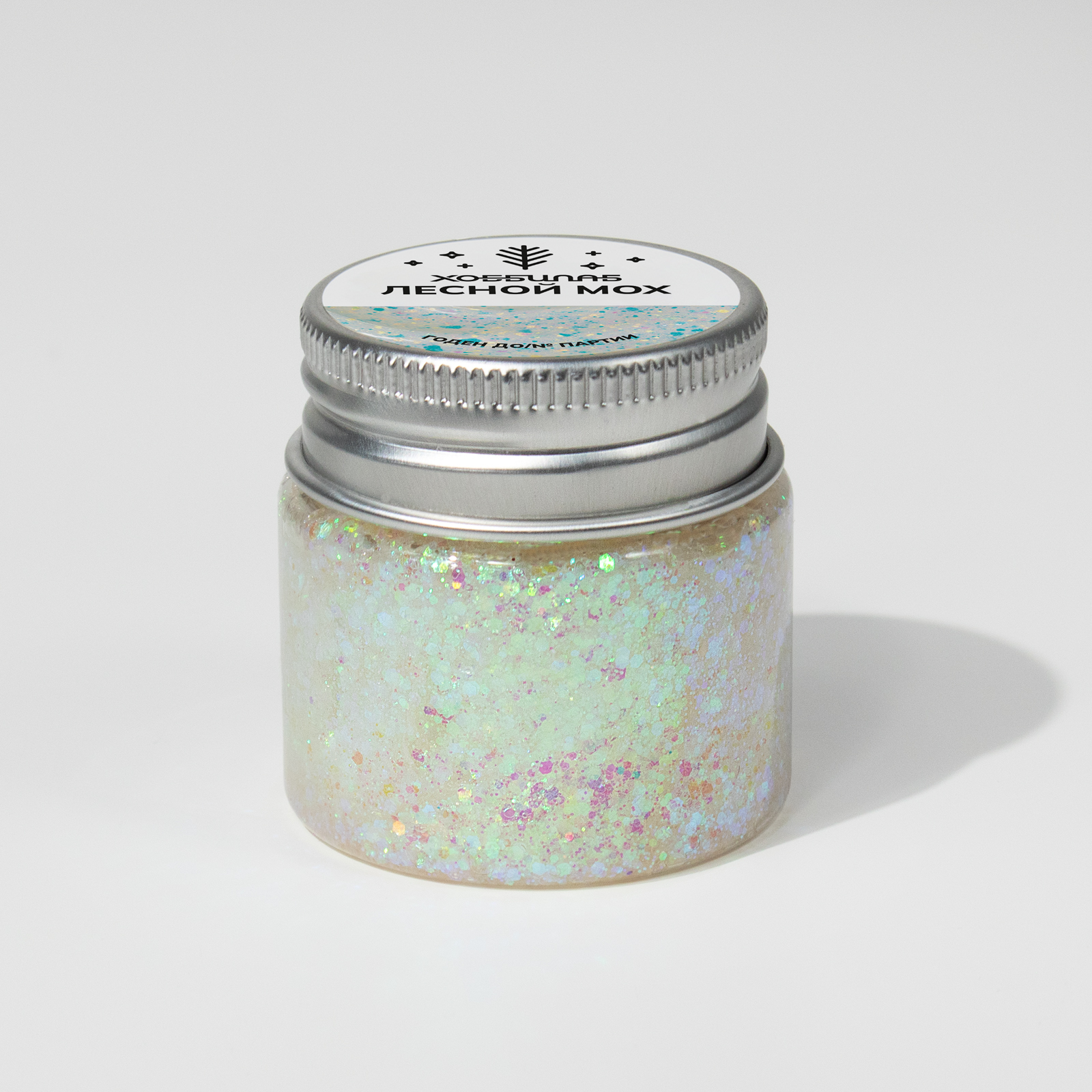 Глиттер шиммер для тела ХОББИЛАБ Лесной мох 30 г - фото 11