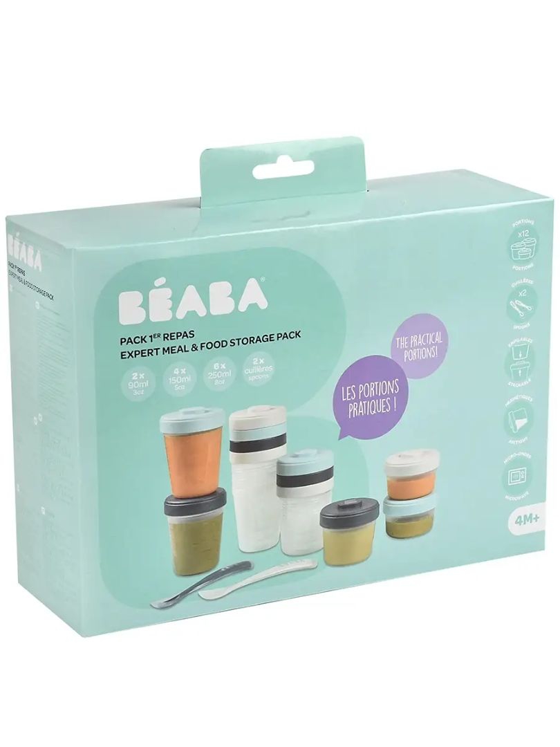 Набор контейнеров 12 шт BEABA для детского питания - фото 8