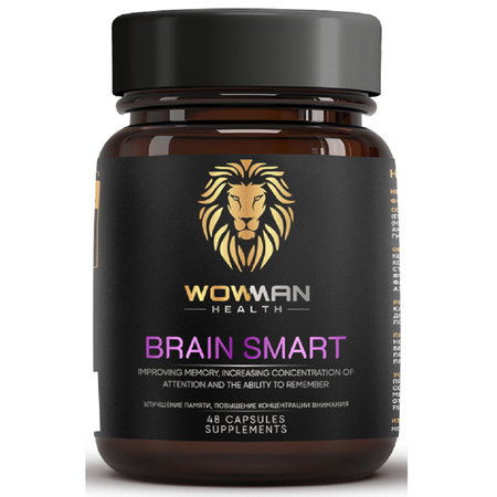 Ноотроп WowMan WMVIS1003 Brain Smart Nootropics для мозговой деятельности