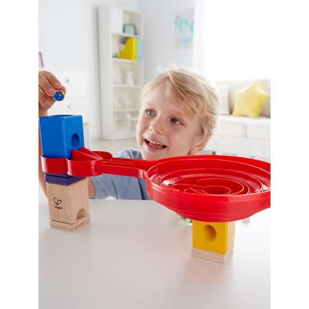 Конструктор Hape Гонки Спираль деревянный 18 дет.