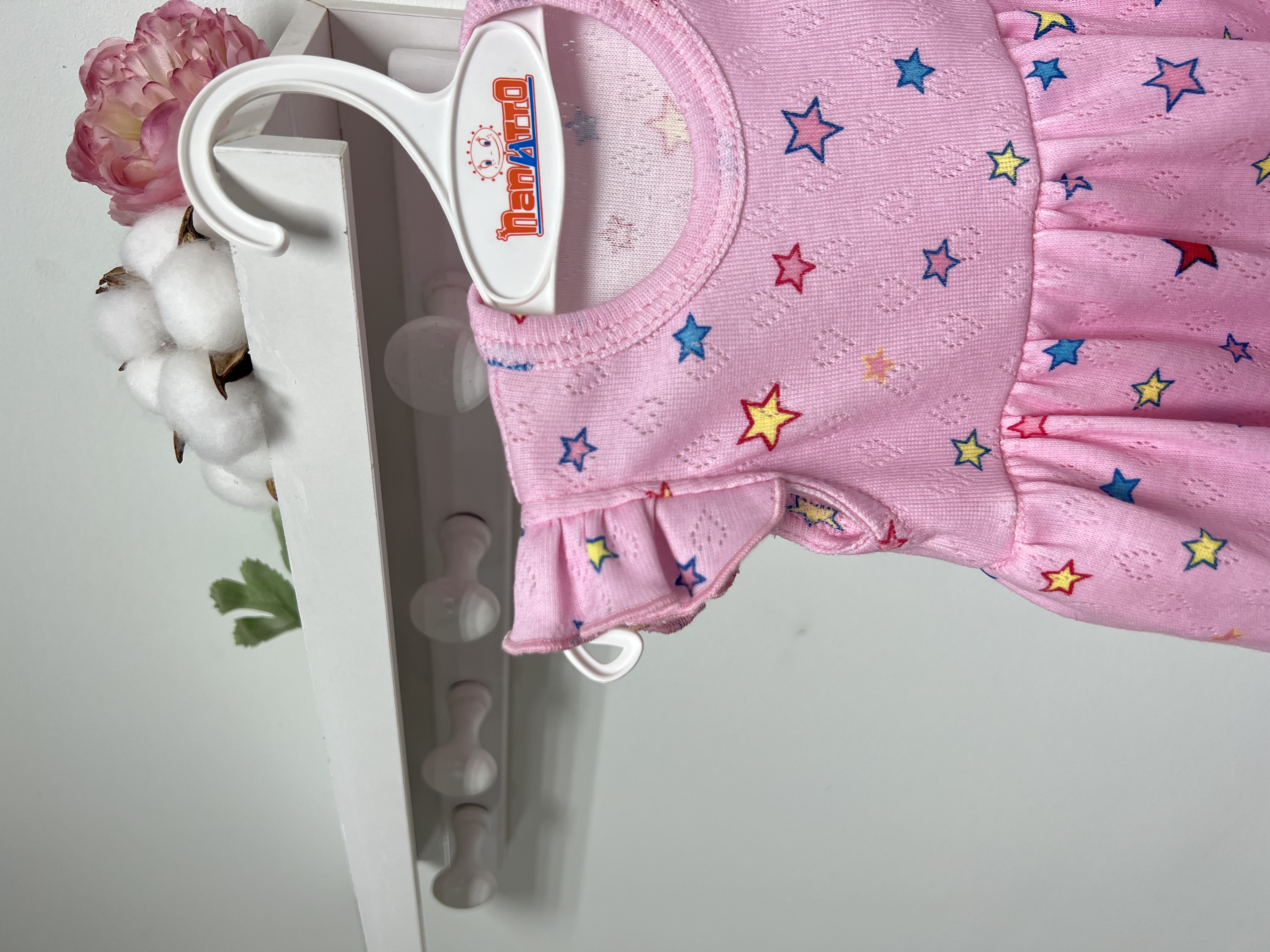 Боди-платье ПАПИТТО И61-025-1 роз - фото 5