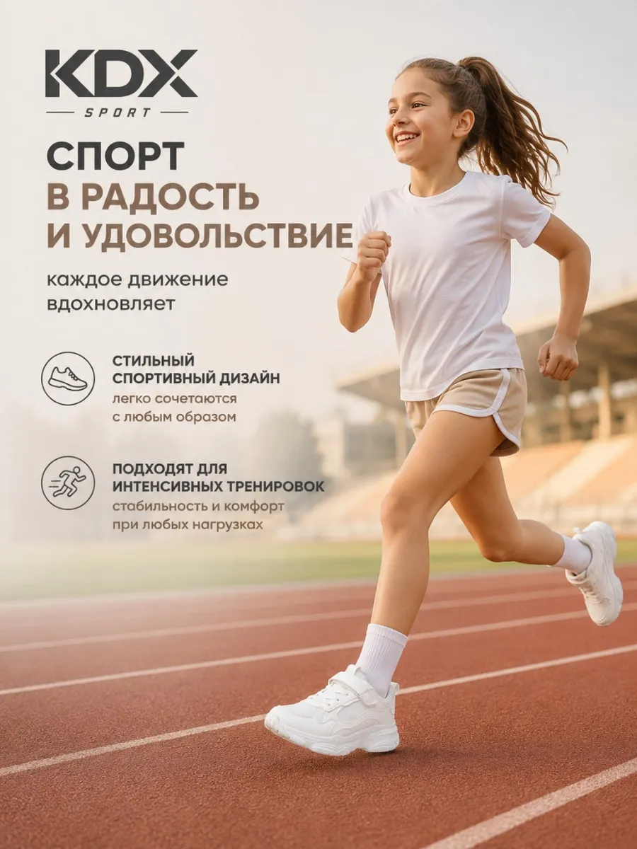 Кроссовки KDX SDSS-01 white - фото 4
