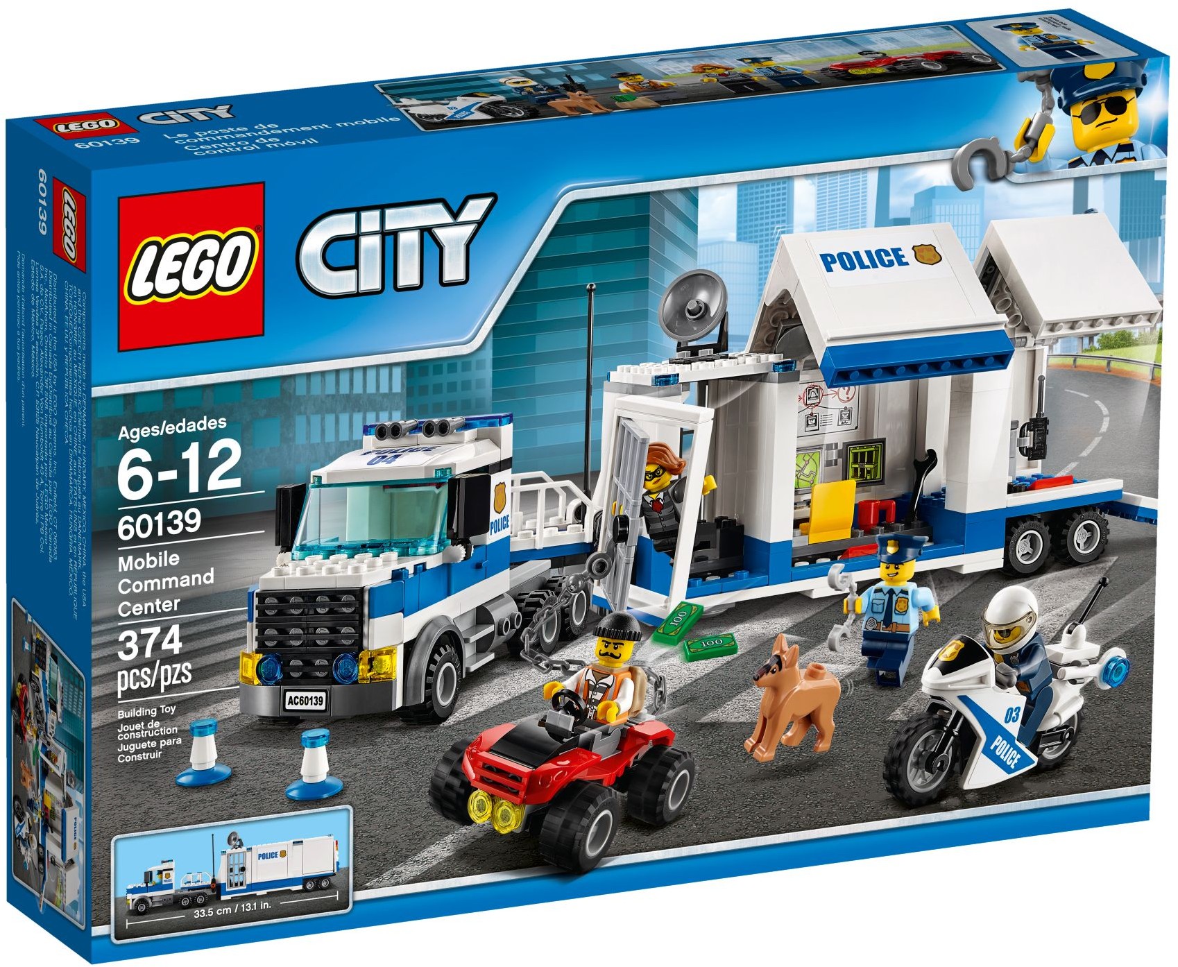Конструктор LEGO City 60139 374 дет. - фото 1