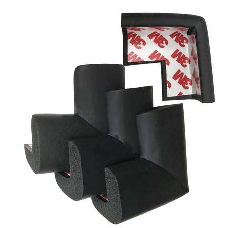 Защита на углы Baby Safe XY-037 черный