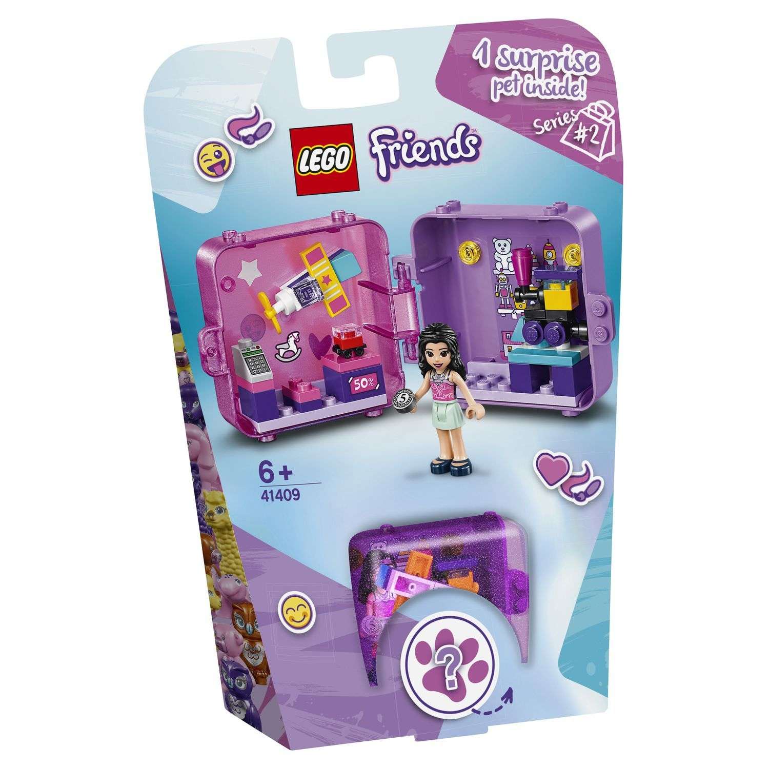 Конструктор LEGO Friends Шкатулка Покупки Эммы блочный - фото 2