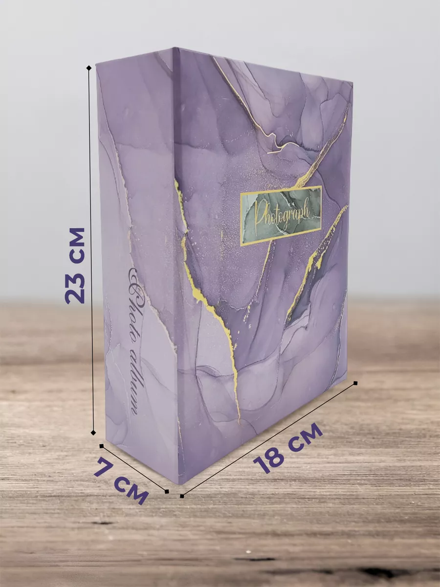 Фотоальбом семейный AXLER свадебный детский на 304 фото большой альбом для фотографий с карманами - фото 2