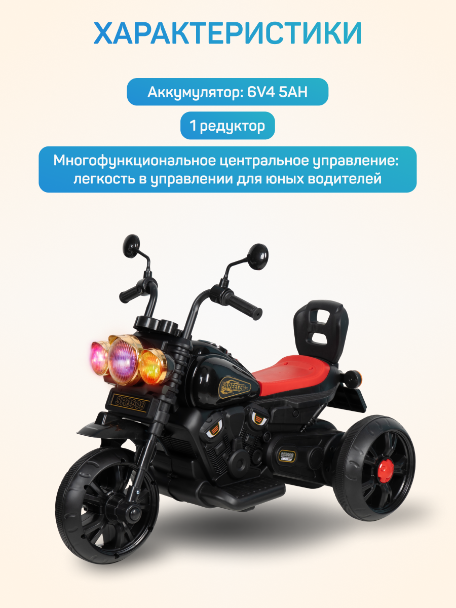 Электромотоцикл Farfello SR9909 - фото 2
