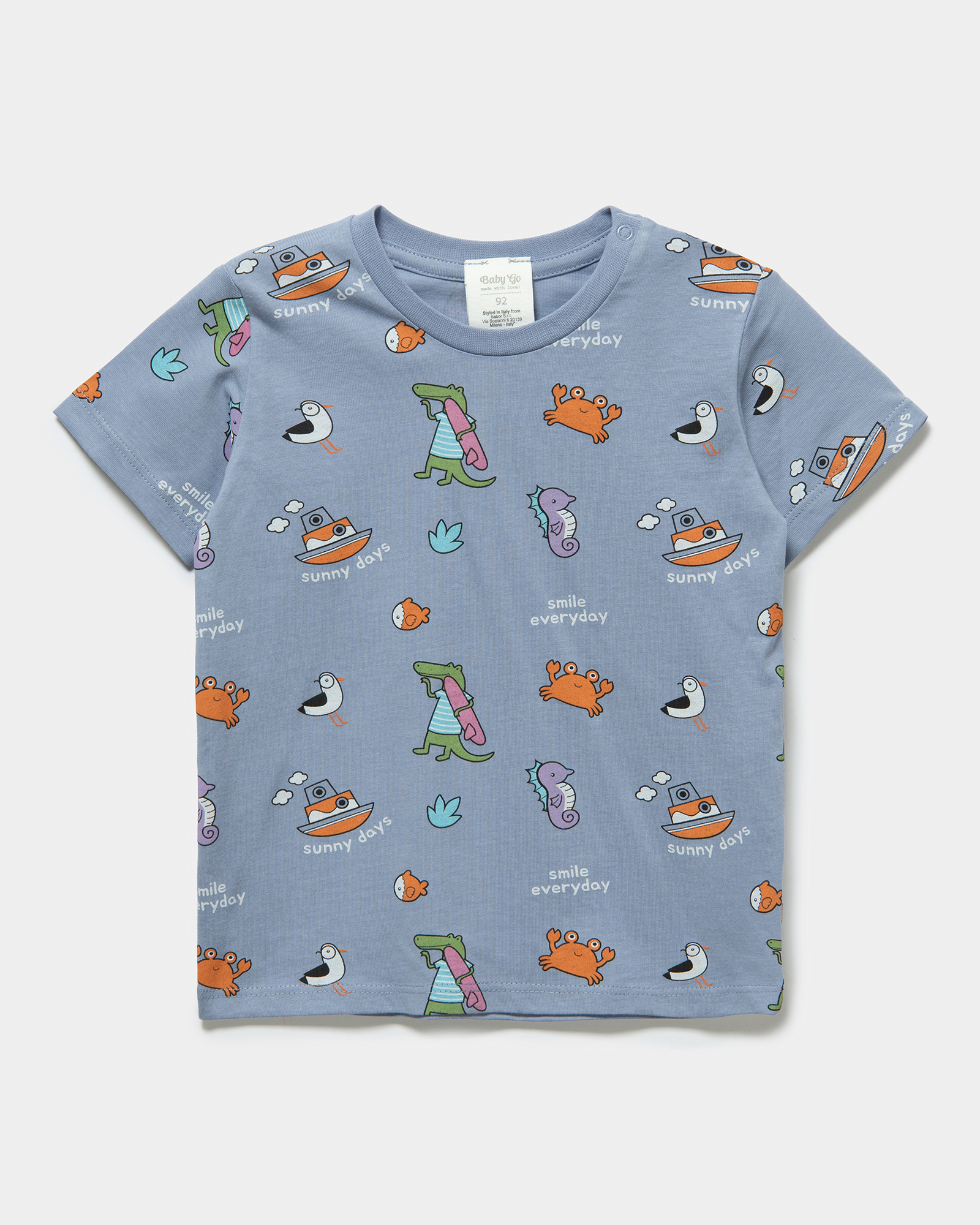 Футболка BabyGo S24BG1-Z7L019ib-66 - фото 2