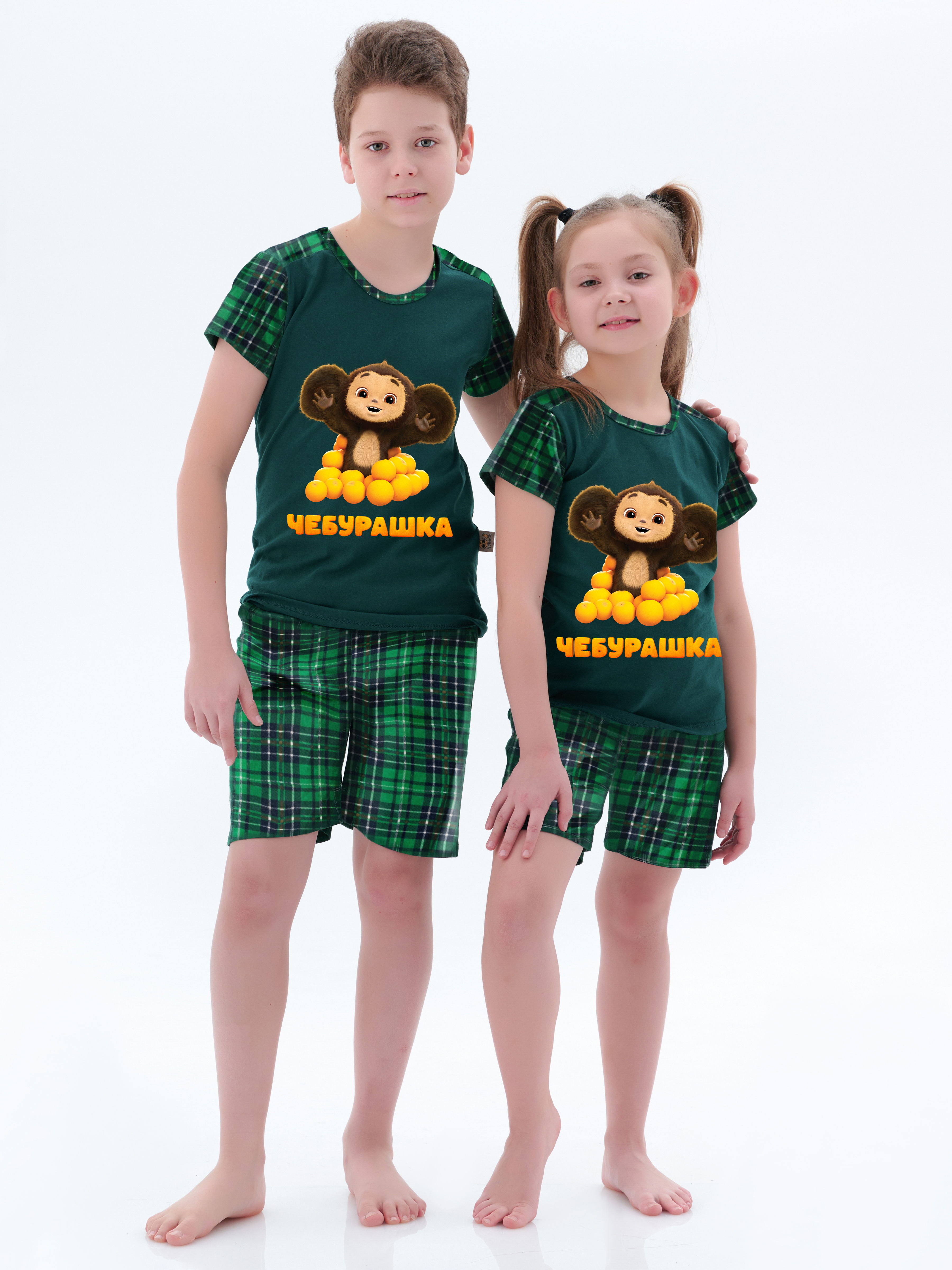 Пижама КрутышОк Т-030 Чебазеленый - фото 8