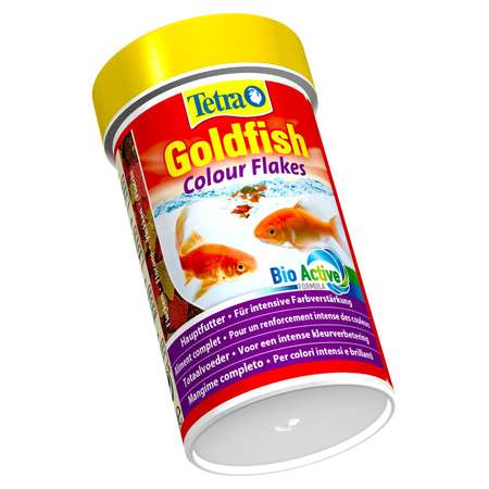 Корм для рыб Tetra Goldfish Colour золотых для улучшения окраса Хлопья 100мл