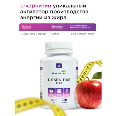 Многокомпонентный препарат Guarchibao L-карнитин жиросжигатель