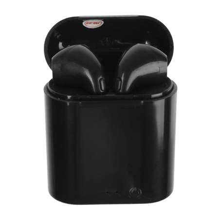 Наушники беспроводные Luazon Home i7-mini TWS BT5.0 40/350мАч глянцевые чёрные 5012560
