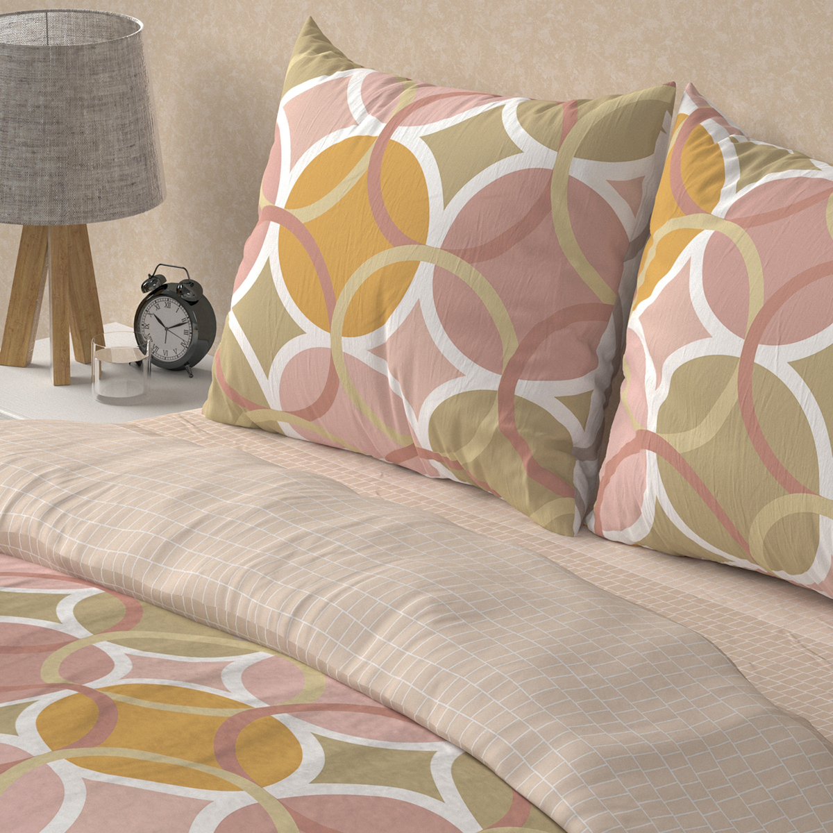 Комплект постельного белья BRAVO Алма двуспальный 4 предм. - фото 11