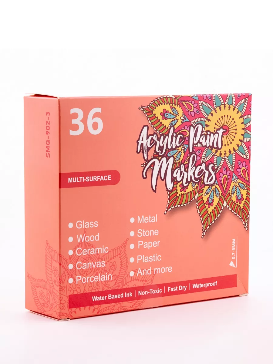 Маркеры CMGS акриловые 36 шт. - фото 22