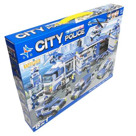 Конструктор BalaToys City Police Полицейская фура блочный