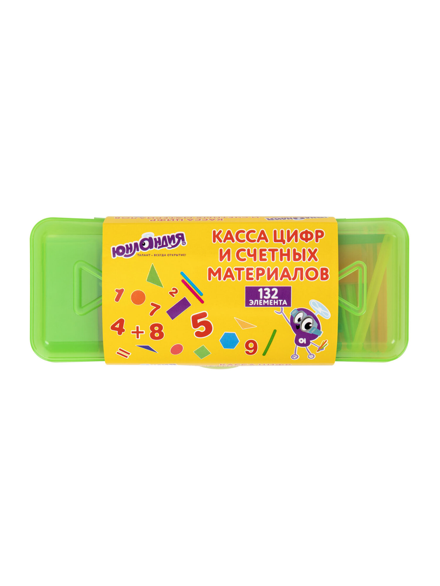 Счетный материал Юнландия фигурки и палочки 132 шт. - фото 12