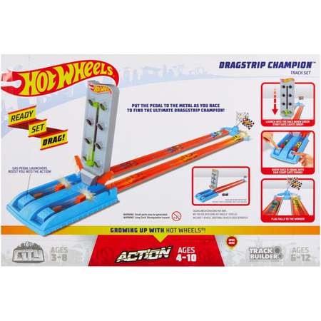 Игровой набор Hot Wheels Чемпион Дрэгстрип